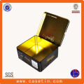 Metal Gift Tea Tin Box for Cookies Candy Packaging